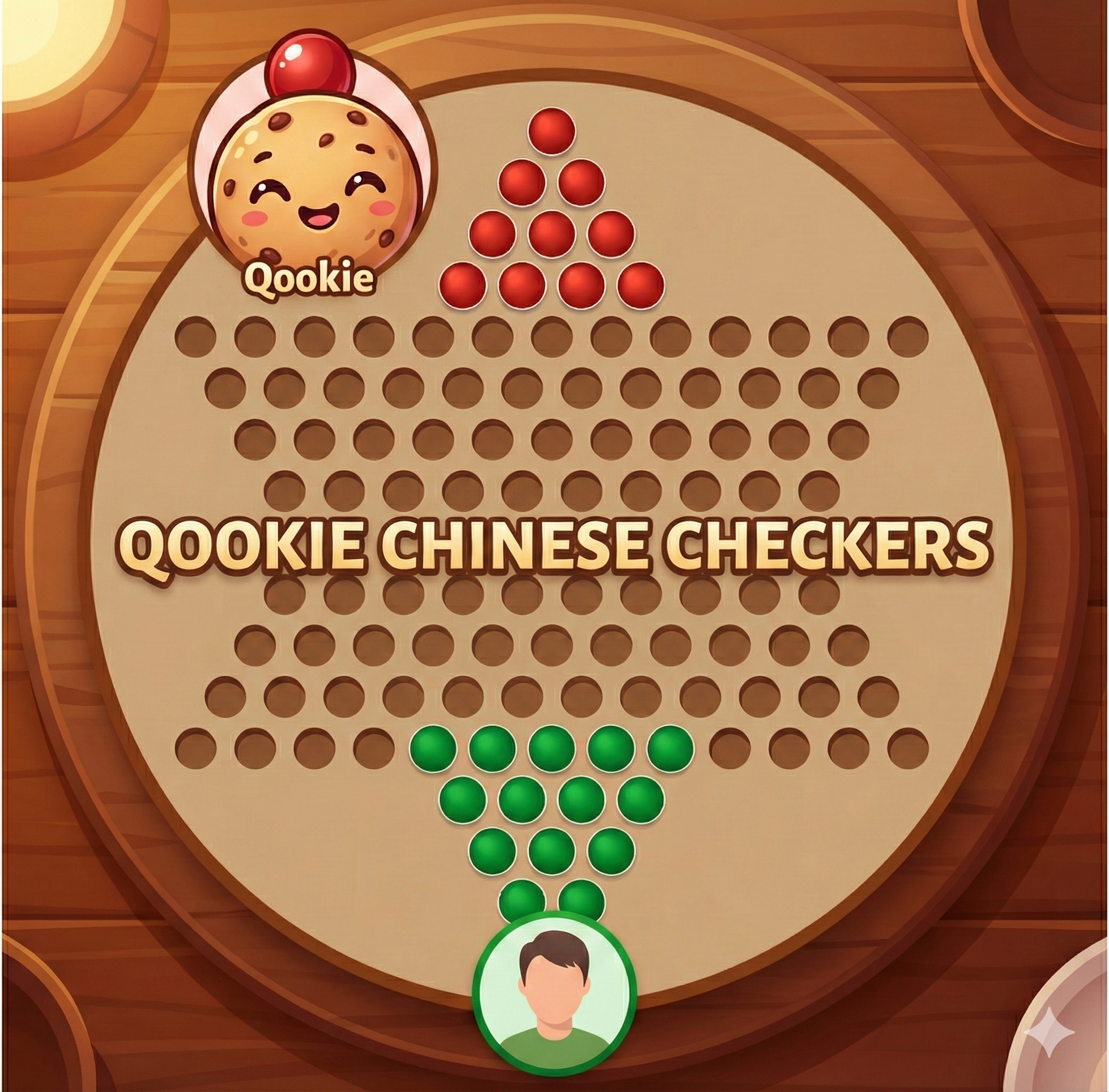 Qookie Chinese Checkers